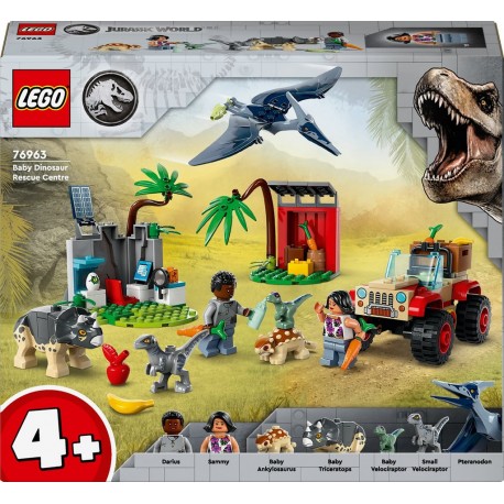 LEGO 76963 Jurassic World Le Centre de Sauvetage des Bébés Dinosaures