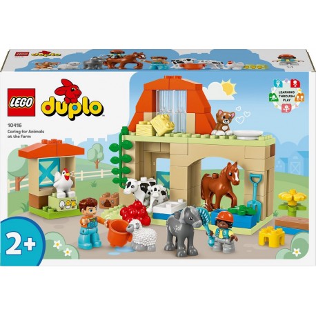 LEGO 10416 DUPLO Town Prendre Soin des Animaux de la Ferme