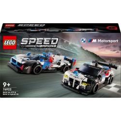 LEGO Speed Champions Voitures de Course BMW M4 GT3 et BMW M Hybrid V8