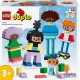 LEGO 10423 DUPLO Town Personnages à Construire aux Différentes Émotions