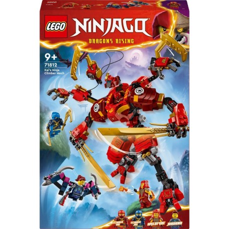 LEGO 71812 NINJAGO Le Robot Grimpeur Ninja de Kai