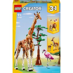 LEGO 31150 Creator Les Animaux Sauvages du Safari