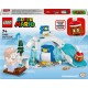 LEGO 71430 Super Mario Ensemble d’Extension Aventure dans la Neige pour la Famille Pingouin