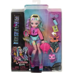 MONSTER HIGH Poupée Lagoona et animal la poupée