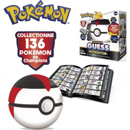 POKEMON Coffret Dresseur Guess Champions edition le coffret