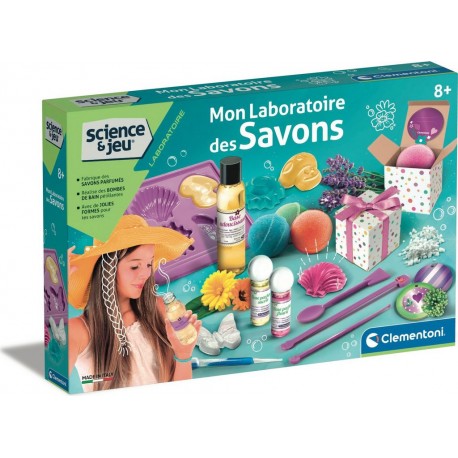 CLEMENTONI Coffret mon laboratoire des savons le jouet