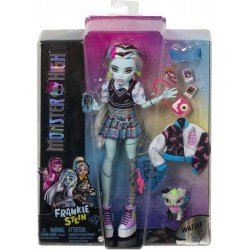 MONSTER HIGH Poupée Frankie et animal la poupée