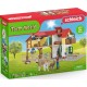 SCHLEICH Coffret Ferme avec étable et animaux le coffret