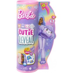 MATTEL Poupée Cutie Reveal 2 en 1 Caniche avec accessoires la poupée