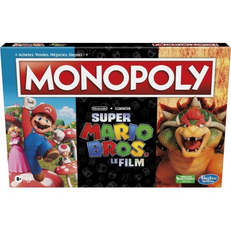 HASBRO Monopoly Super Mario Le Film le jeu