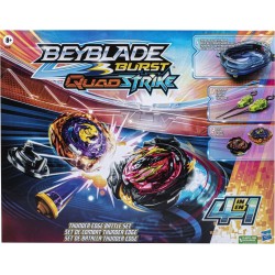 BEYBLADE Set de combat Thunder Edge Beyblade Burst QuadStrike le coffret