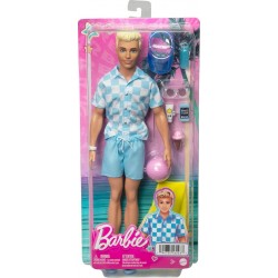 MATTEL Poupée Ken à la plage la poupée