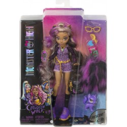 MONSTER HIGH Poupée Clawdeen et animal la poupée