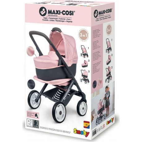 SMOBY Coffret poussette + Landau rose Maxi-Cosi le coffret