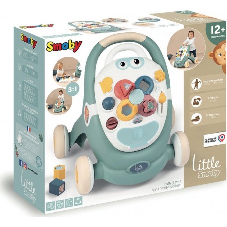 LITTLE SMOBY Trotty 3 en 1 la boîte