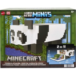 MATTEL Coffret Minecraft La maison du Panda la boîte