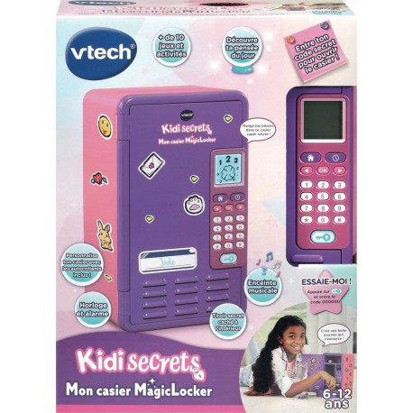 VTECH Mon Casier rose MagicLocker Kidi Secrets le jouet