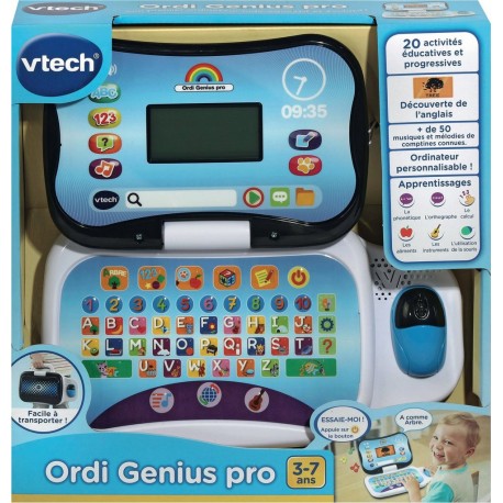 VTECH Ordinateur Genius pro noir le jouet