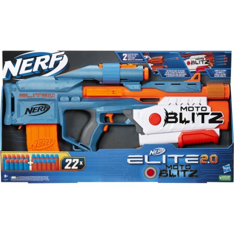 CS NERF Pistolet Elite 2,0 Motoblitz CS-10 NERF l'unité