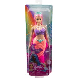 MATTEL Poupée Barbie Sirène Corail la poupée