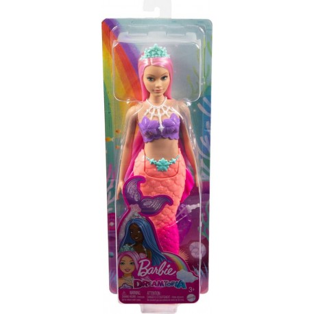 MATTEL Poupée Barbie Sirène Corail la poupée