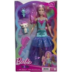 MATTEL Poupée Barbie Malibu Magie Scintillante la poupée