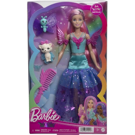 MATTEL Poupée Barbie Malibu Magie Scintillante la poupée