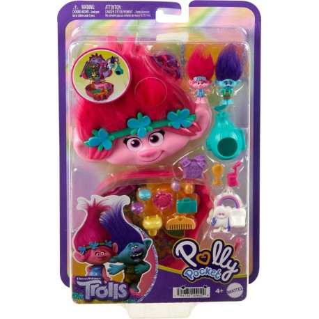 POLLY POCKET Coffret Univers des trolls le coffret