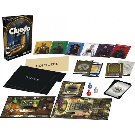 HASBRO Cluedo Escape Deception GAMING le jeu