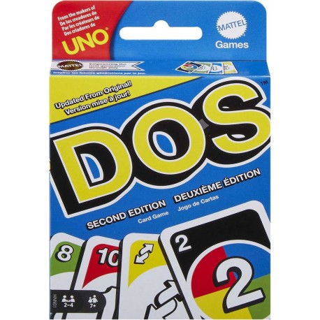 MATTEL Jeu de cartes Dos le jeu de cartes