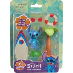 DISNEY Figurine Stitch surf le coffret de jouets