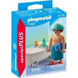 PLAYMOBIL Homme et baignoire