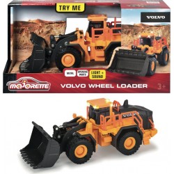 MAJORETTE Tracteur à pelle Volvo la boîte