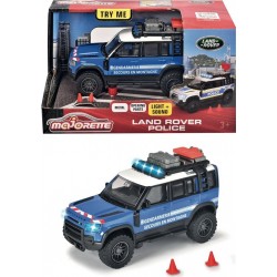 MAJORETTE Véhicule Land Rover police la boîte