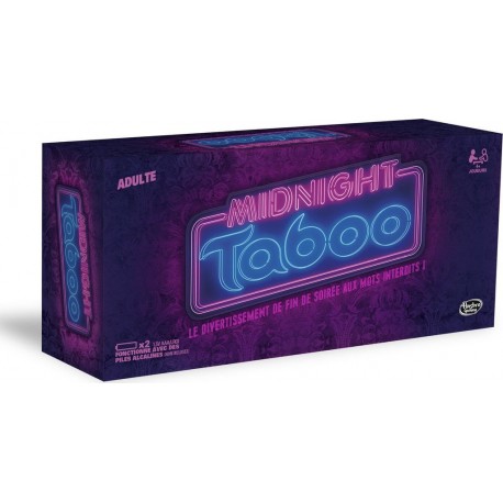 HASBRO Taboo Midnight GAMING le jeu