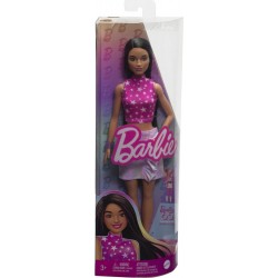 MATTEL Poupée Fashionista top étoiles