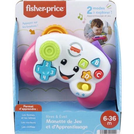 FISHER PRICE Manette de jeu rose FISHER-PRICE la manette