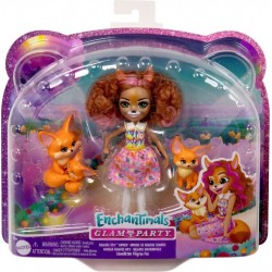 MATTEL Coffret Enchantimals Poupées Citadines de la Famille Finch le coffret