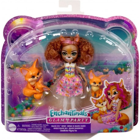 MATTEL Coffret Enchantimals Poupées Citadines de la Famille Finch le coffret