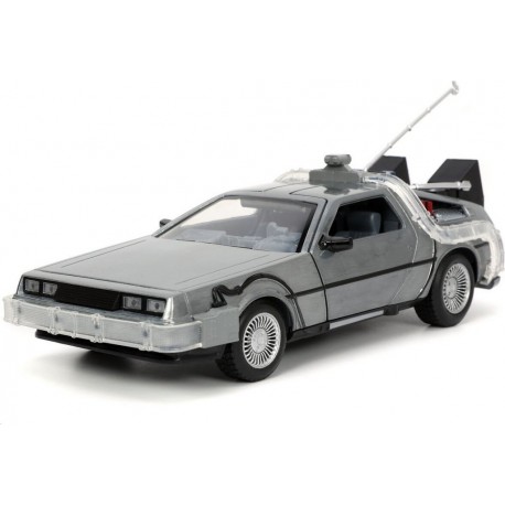 JADA TOYS Voiture Delorean Retour vers le futur le véhicule