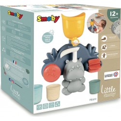 SMOBY Jeu d'éveil pour le bain Hippo le jeu et ses accessoires