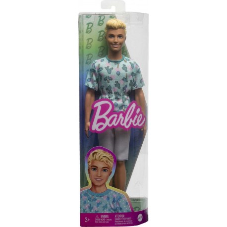 BARBIE Poupée Ken Fashionista Tshirt Cactus la poupée