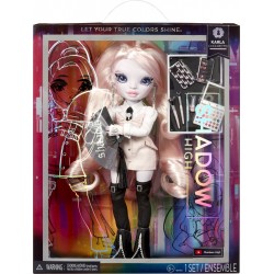 RAINBOW HIGH Poupée Shadow High Fashion High Doll Karla Choupette rose Série 2 la poupée