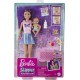 MATTEL Coffret Barbie Skipper bébé au lit le coffret