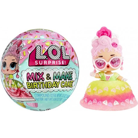 L.O.L PDQ L.O.L SURPRISE L.O.L Surprise Mix & Make Birthday Cake Tots in PDQ L.O.L SURPRISE