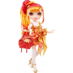 SE RAINBOW HIGH Poupée Junior High SE Doll Laurel Devious orange Série 3 RAINBOW HIGH la poupée