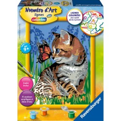 RAVENSBURGER Kit de peinture Numéro d'Art format moyen modèle aléatoire le kit