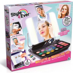 LED Malette de maquillage avec miroir STYLE4EVER l'unité