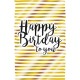 EDITOR Carte anniversaire adulte la carte