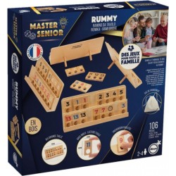 MASTER SENIOR Jeu Rummy Easy Play Games le pack